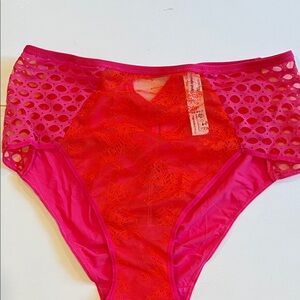 Chantelle Hot Pink Lace Panties